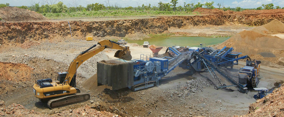 Quarry In Action — Quarry Products In Moranbah, QLD