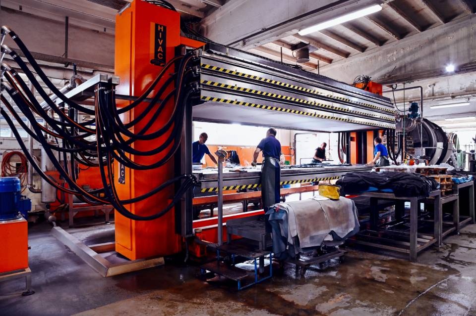 galliate pelli, stabilimento e laboratorio