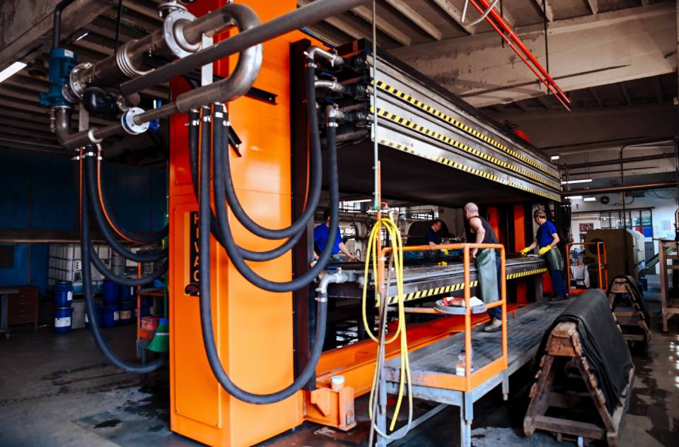 galliate pelli, stabilimento e laboratorio