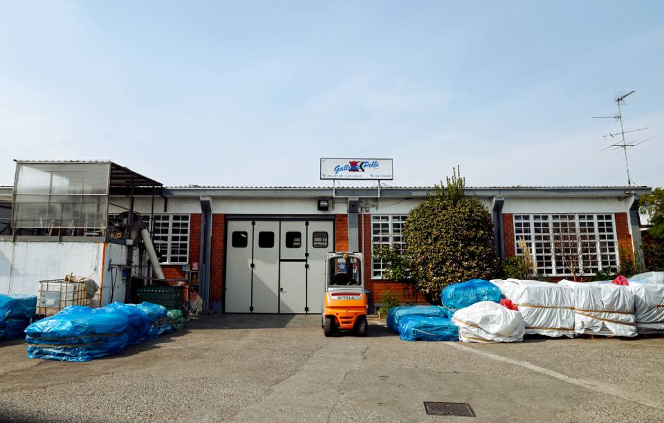 galliate pelli, stabilimento e laboratorio