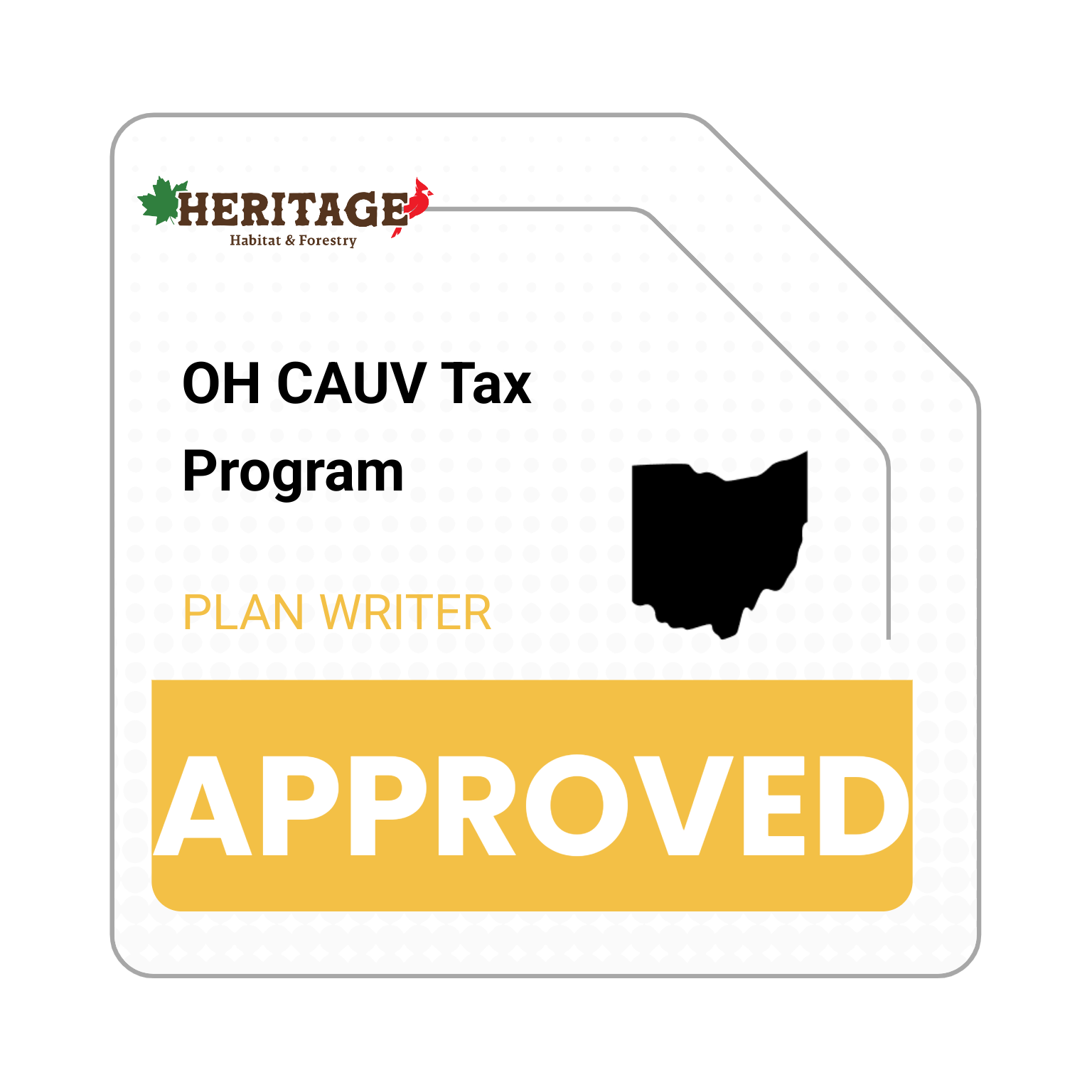 OH cauv tax program plan writer approved