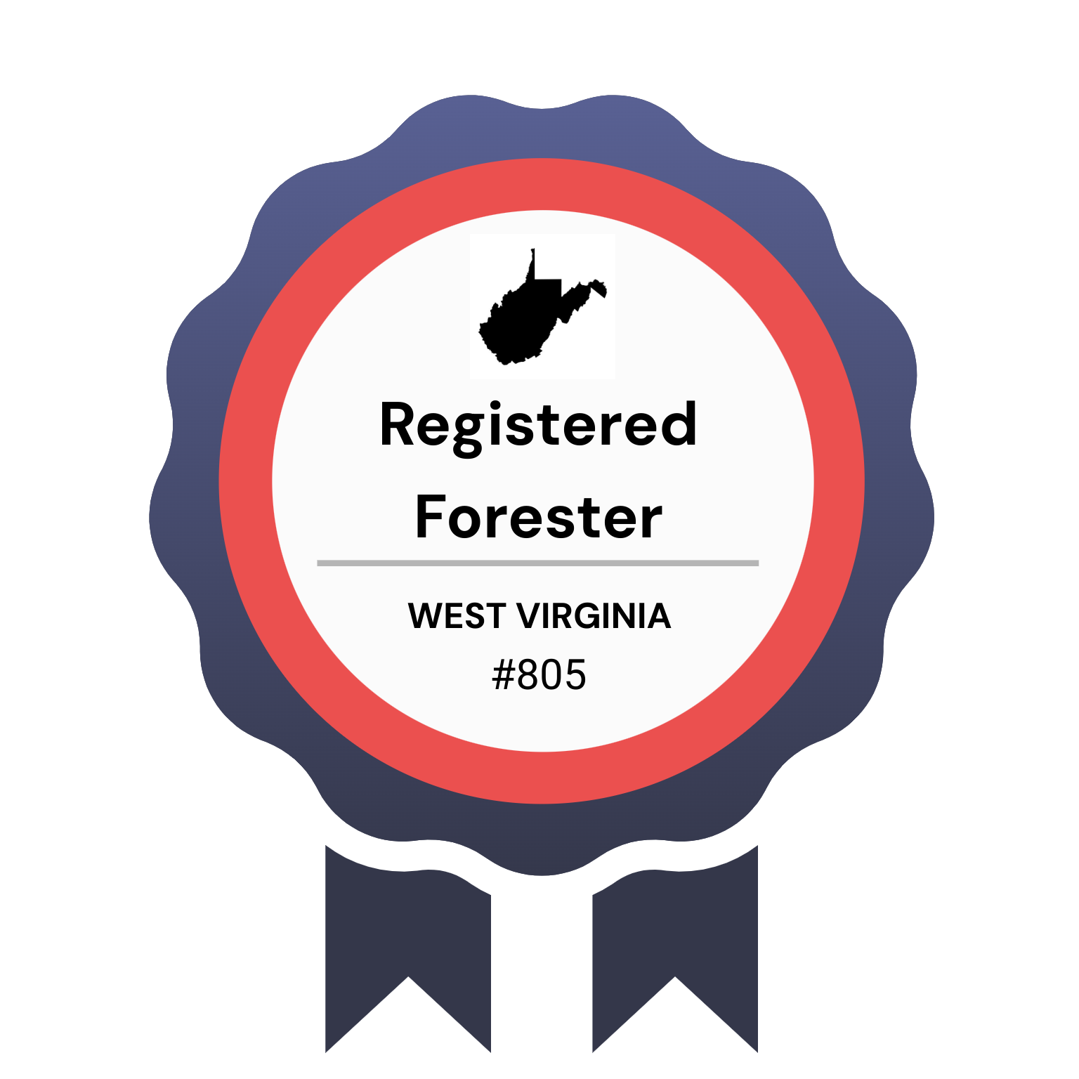 registered forester west virginia