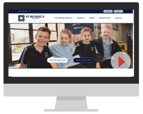 Daylesford Primary School Website and online tour