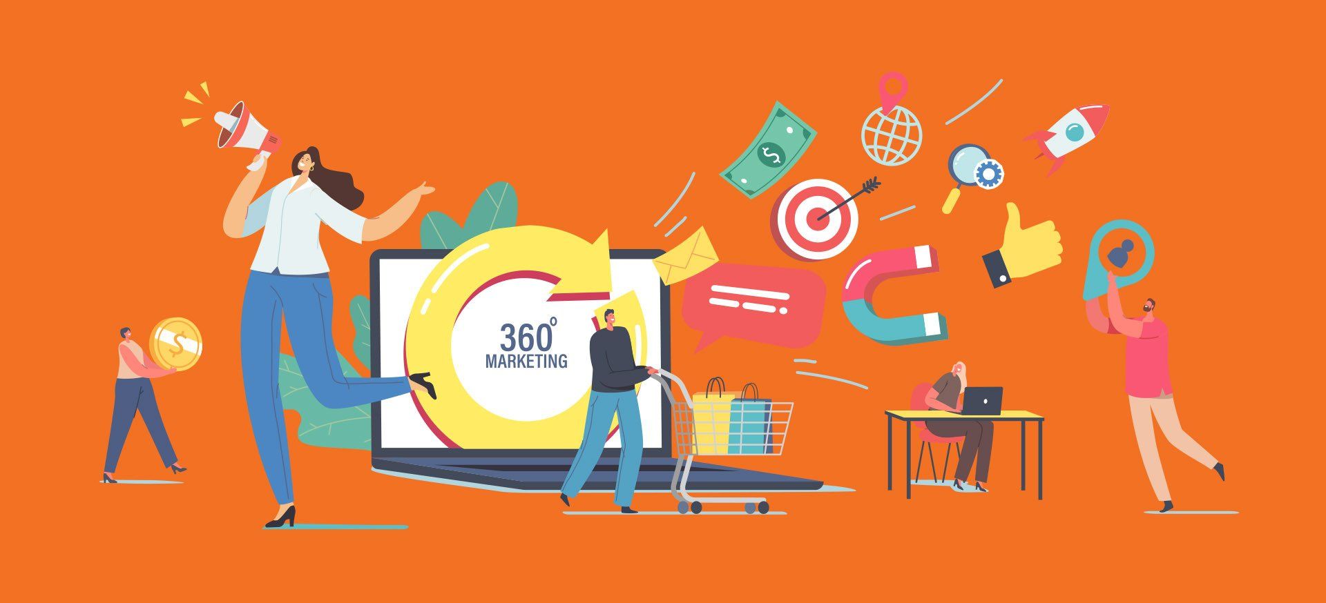 Marketing 360º - campanhas de marketing digital