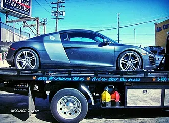 Gray Luxury Car Side View | Culver City, CA | All City Tow Services