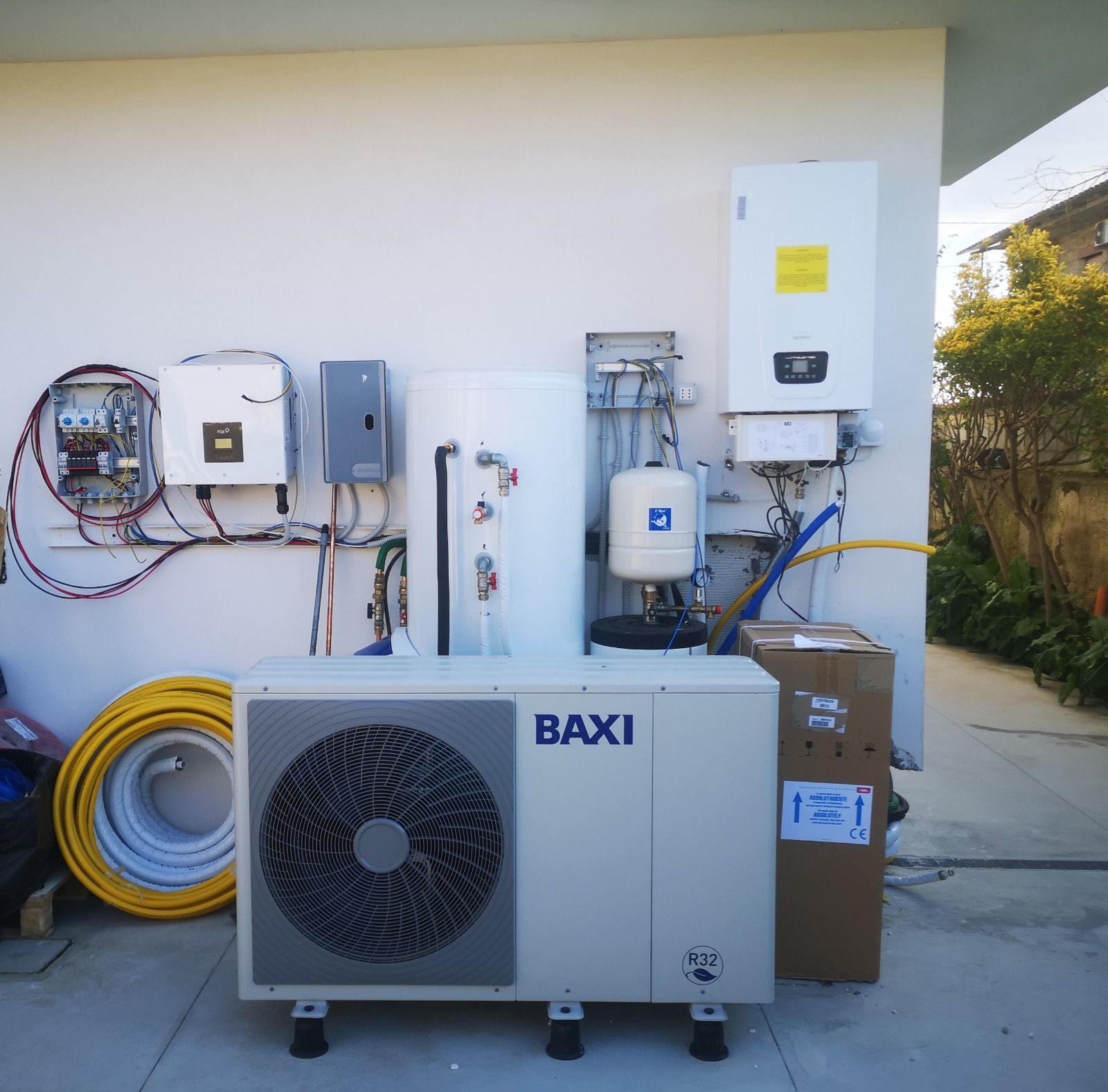 installazione pompa di calore