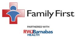 Logo for Family First, a healthcare service partnered with RWJBarnabas Health.