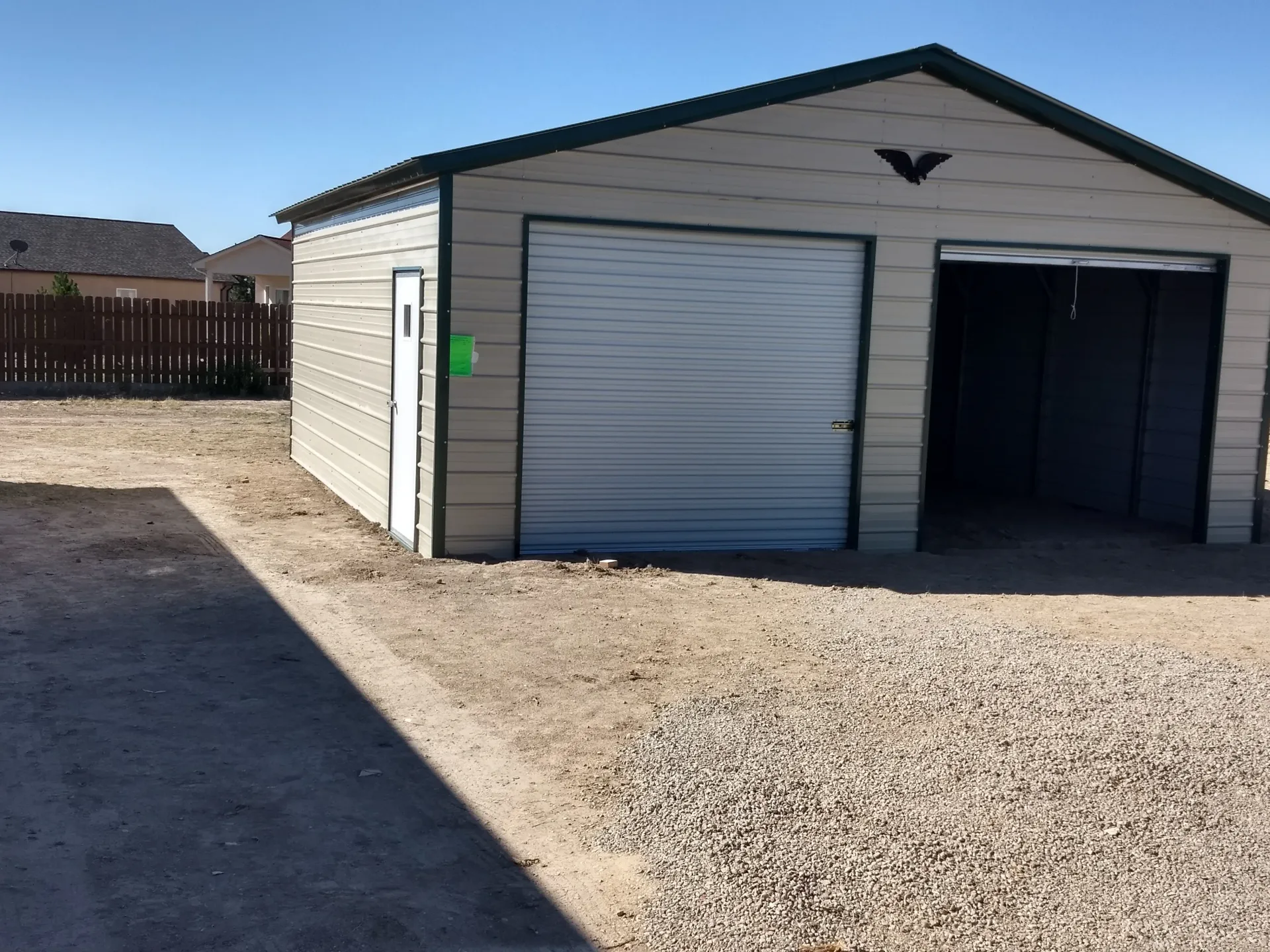 A commercial garage for businesses