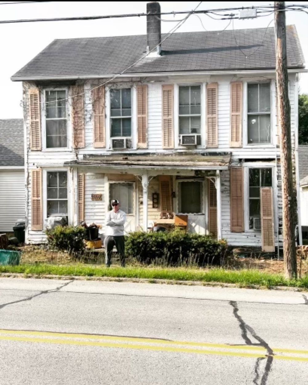 Before Roof Replacement in Georgetown — Greenville, IN — Allen's Roofing & Remodeling