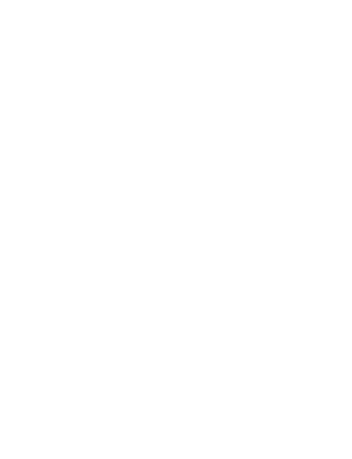 Outline of a wolf howling at a crescent moon.