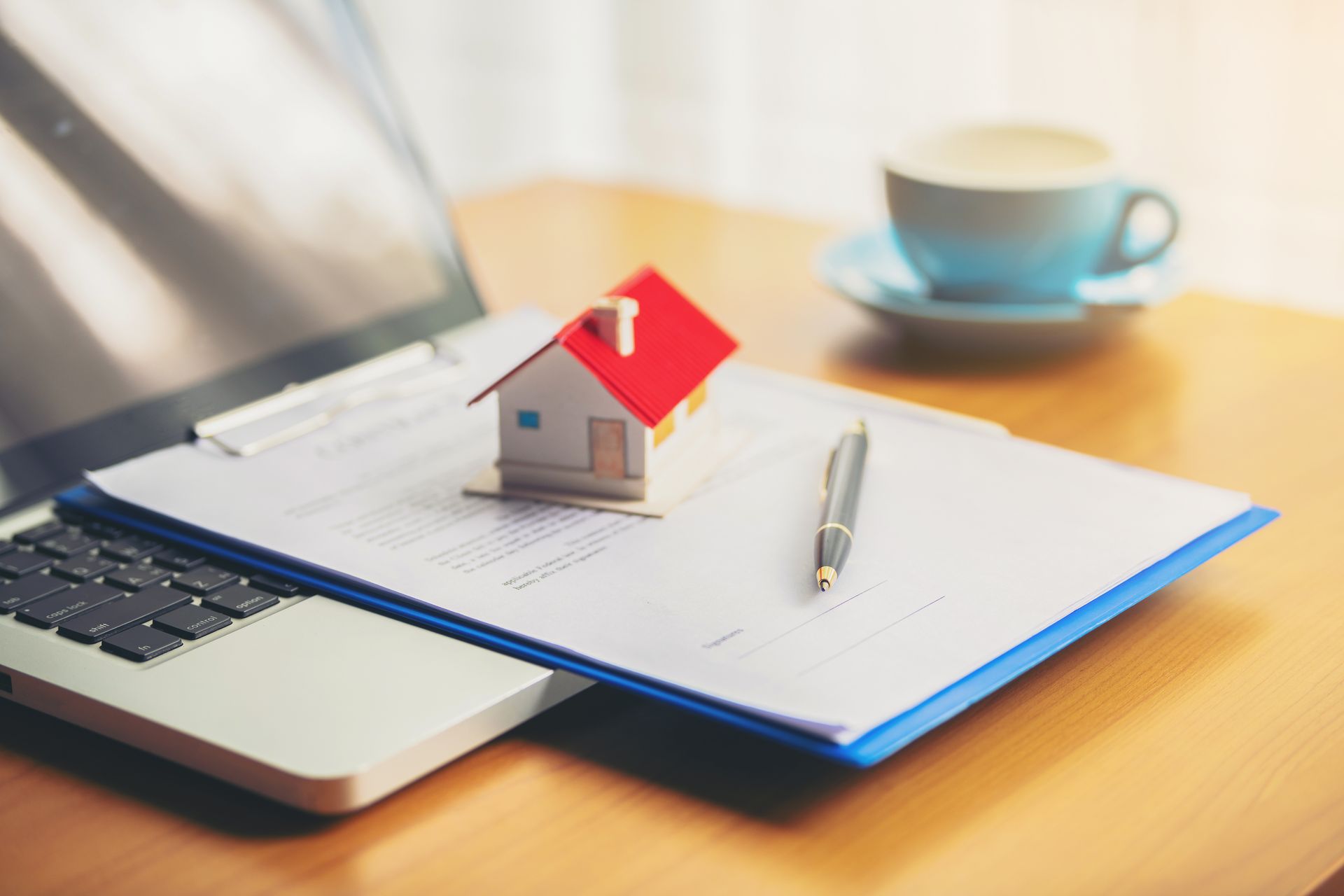 Contract for the sale of a new home.