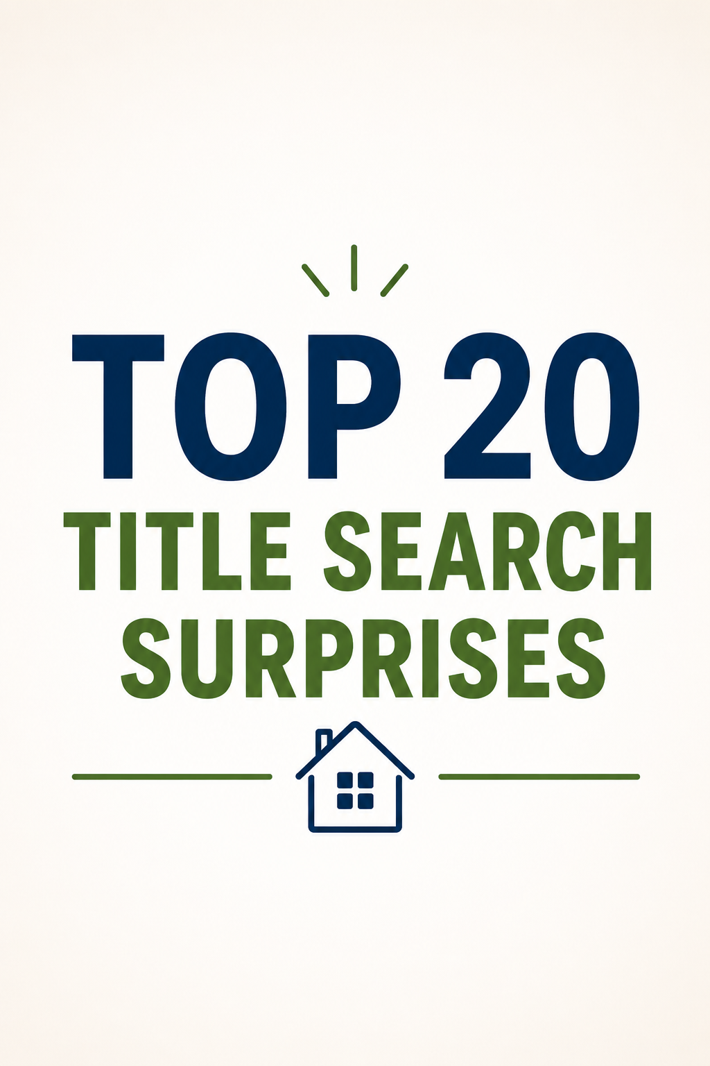 Top 20 Vermont Title Search Issues