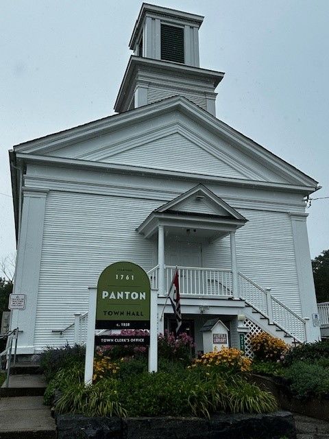 Panton, Vermont Town Clerk's Office
