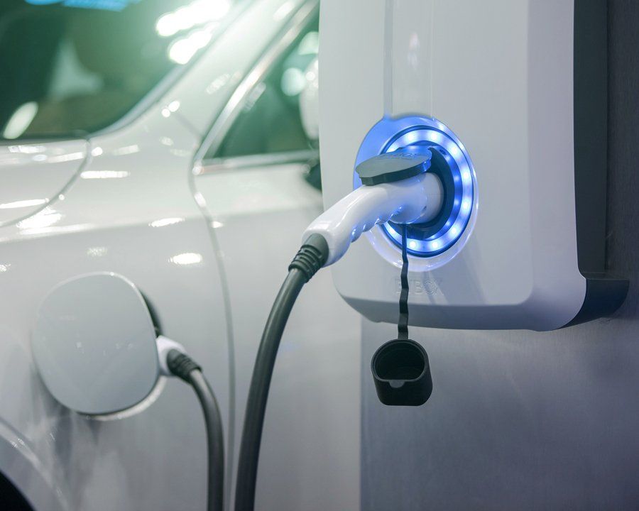 Power supply for electric car charging.