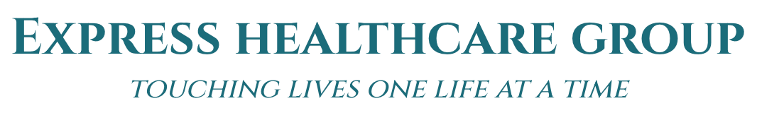 Express Healthcare Group logo with tagline 