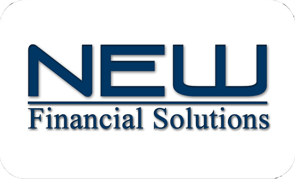 Edgezone Media's Business Card Design Example for New Financial Solutions.