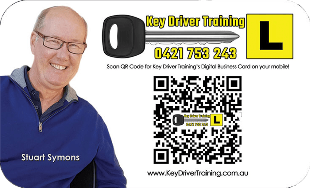 Edgezone Media's Business Card Design Example for Key Driver Training.