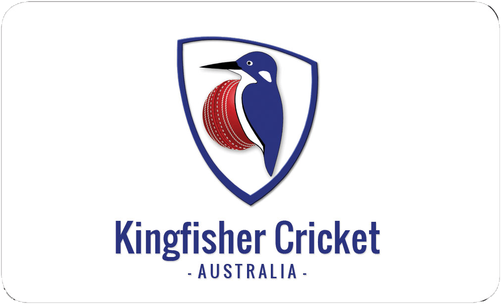 Edgezone Media's Business Card Design Example for Kingfisher Cricket Australia.
