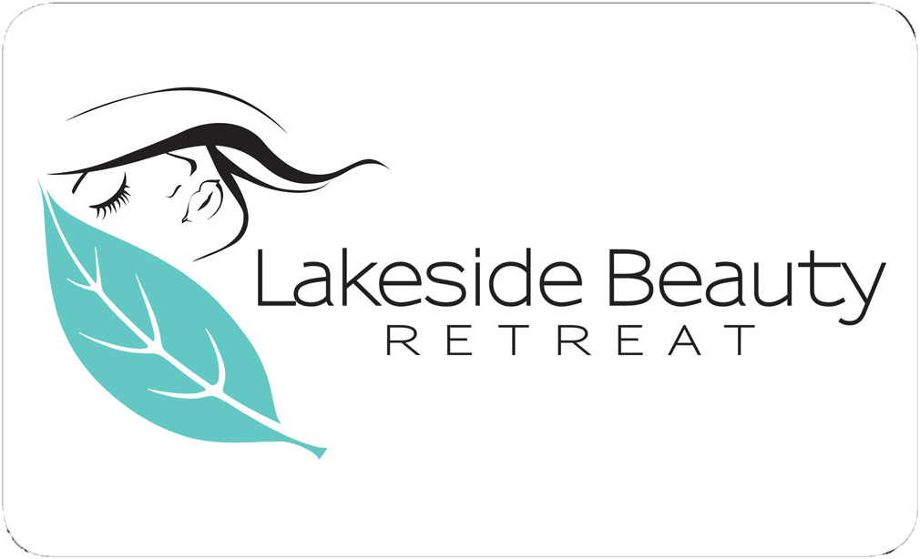 Edgezone Media's Business Card Design Example for Lakeside Beauty Retreat.