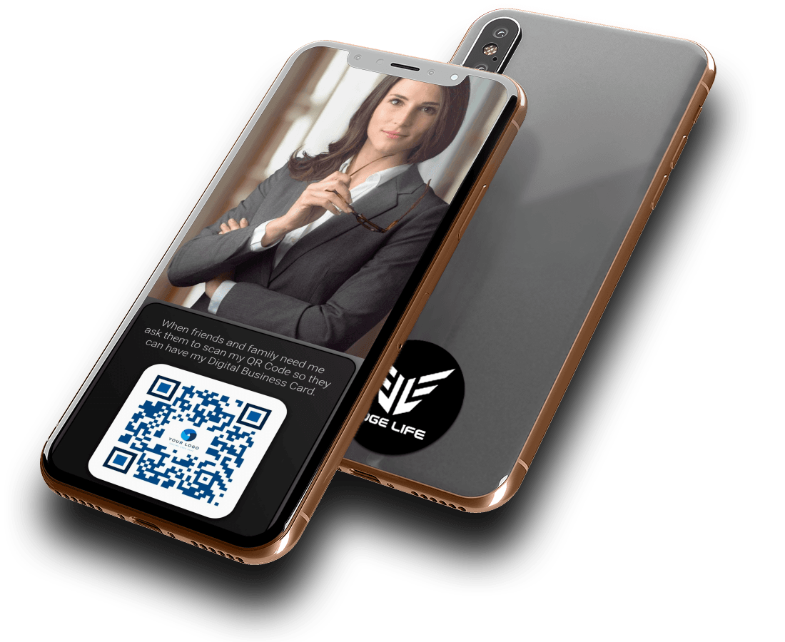 Edgezone Media's Mobile Phone Digital Contact Card