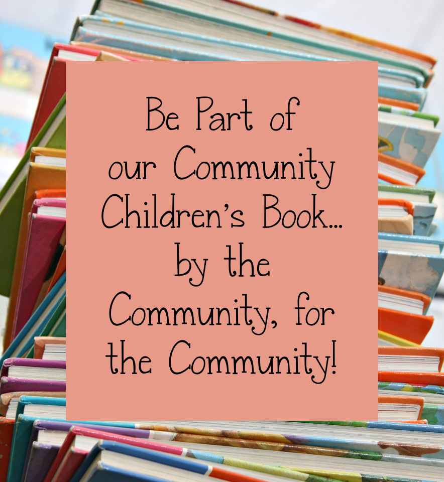 Picture of books with the words