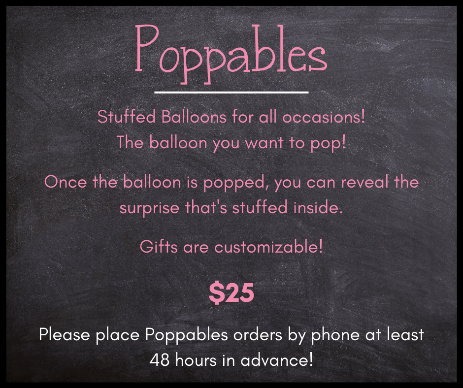 Poppables information