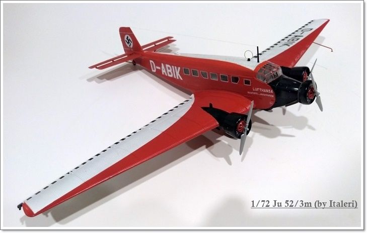 Junkers Ju 52 3m 1/72 Italeri (Hermann Goering)