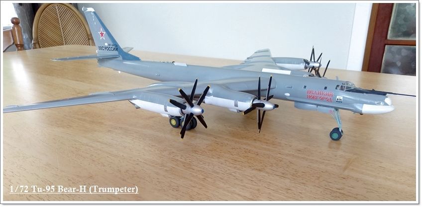 Tupolev Tu-95MS 'Bear-G' 1/72 Trumpeter