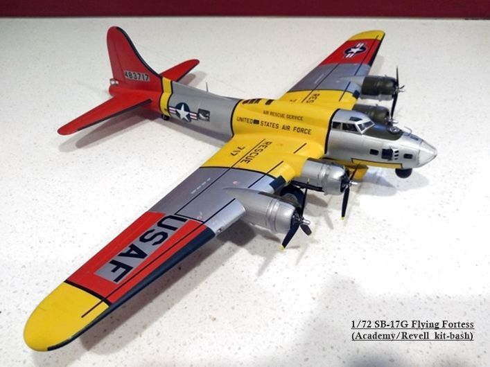 Academy Boeing SB-17G Flying Fortress (Dumbo) 1/72 Academy