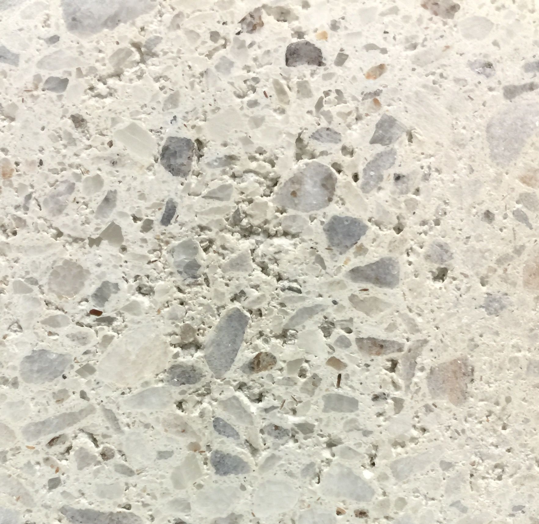 Breeze Block Polished Finish Antique White