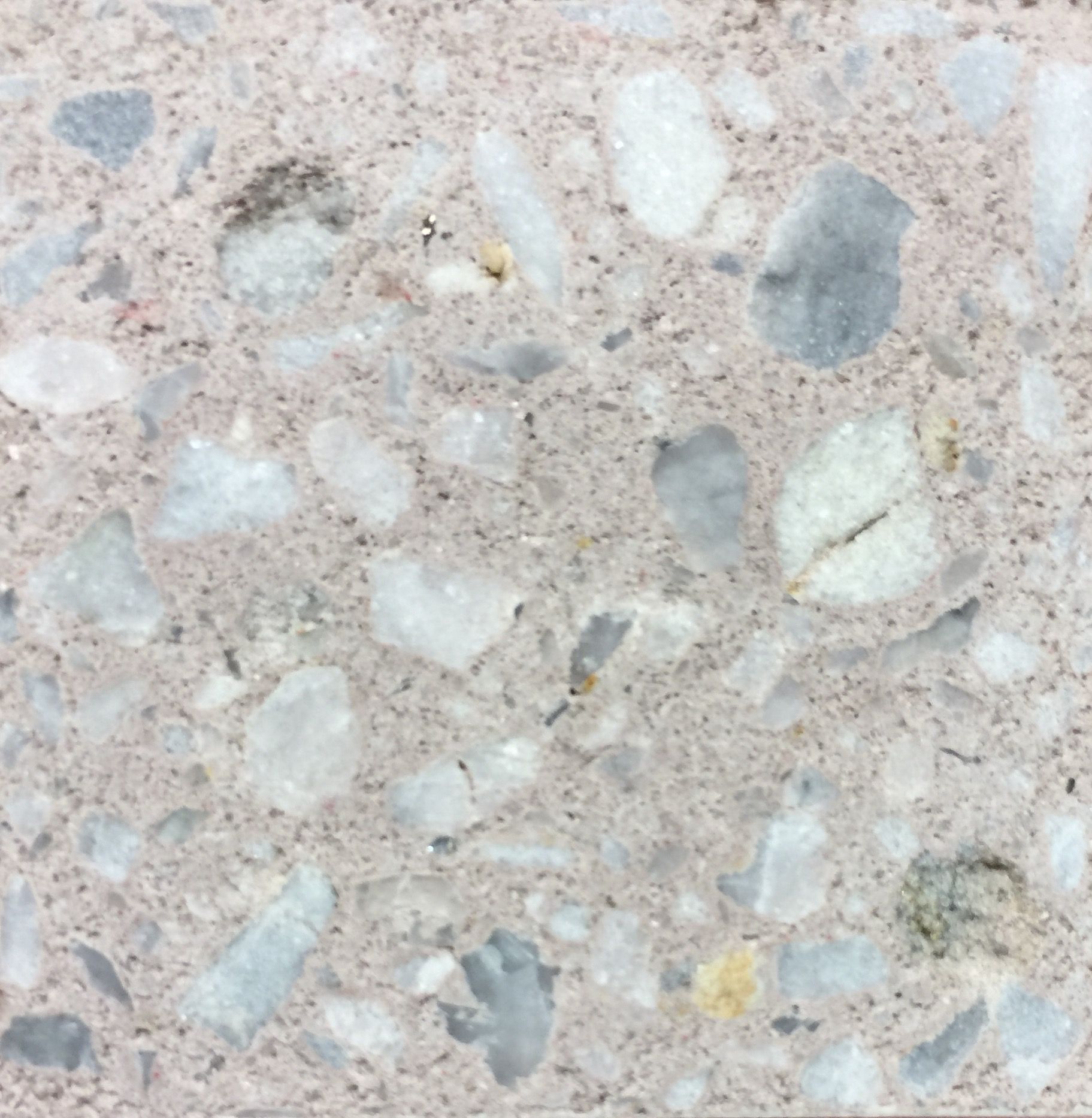 Breeze Block Polished Finish Muted Mauve