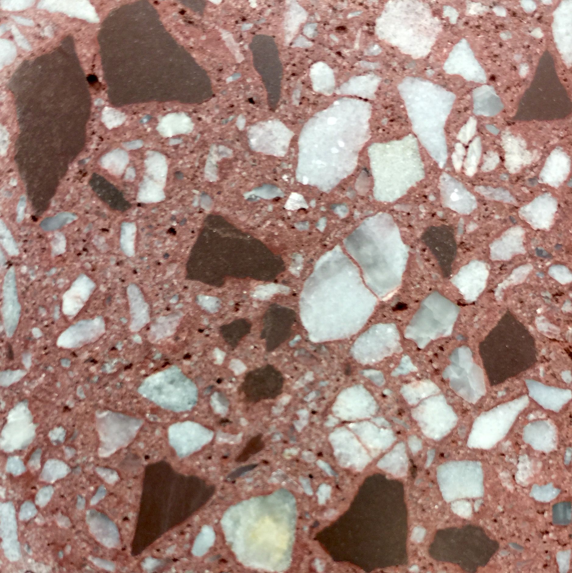 Breeze Block Polished Finish Plum