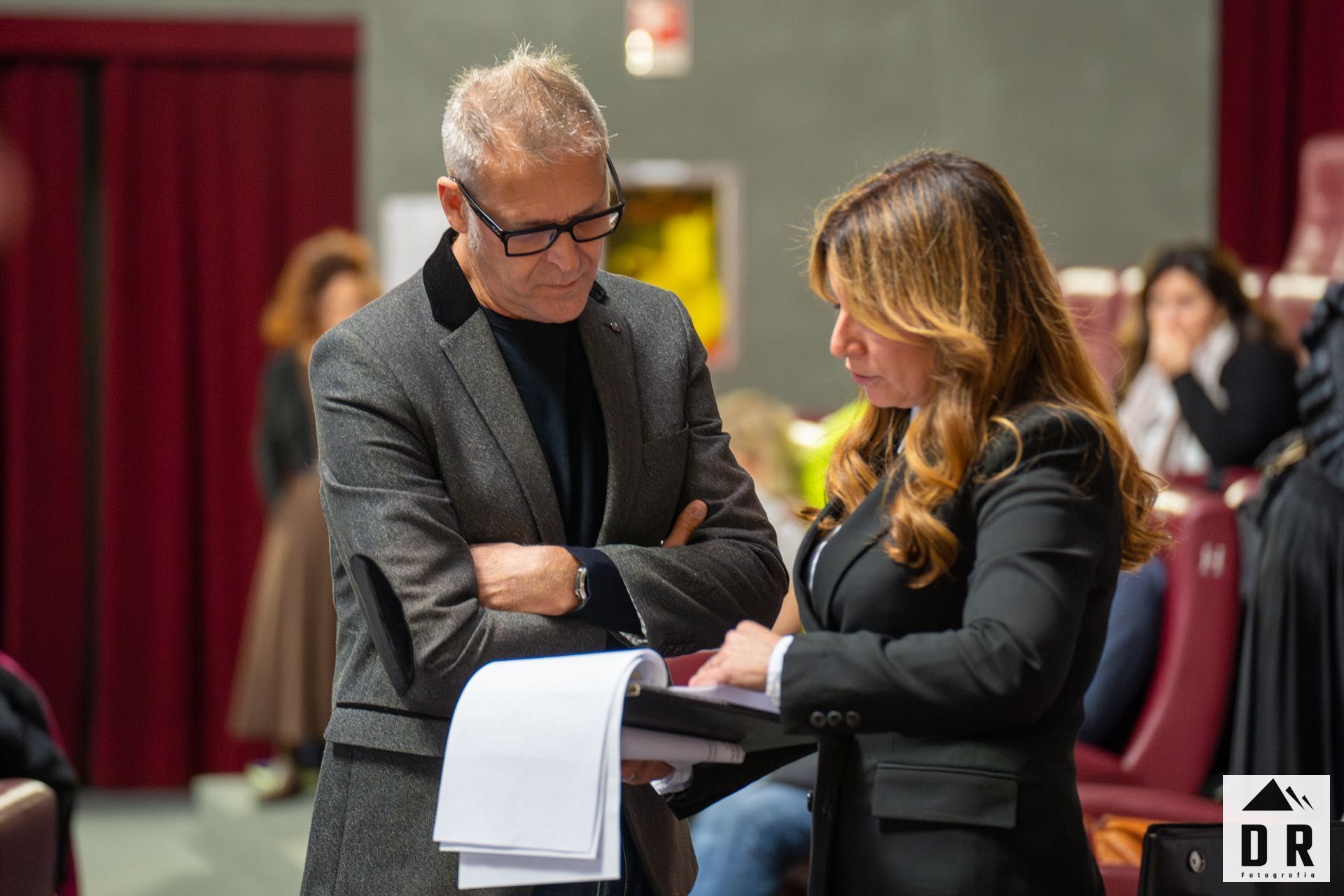 Foto I presentatori Teo Mangione e Micaela Carrara