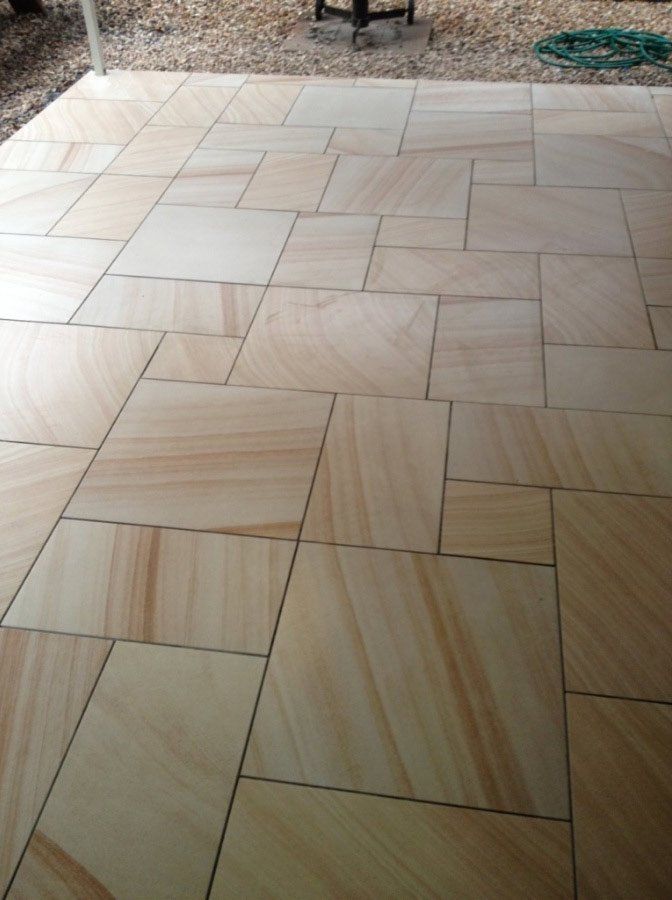 different sizes of floor tile