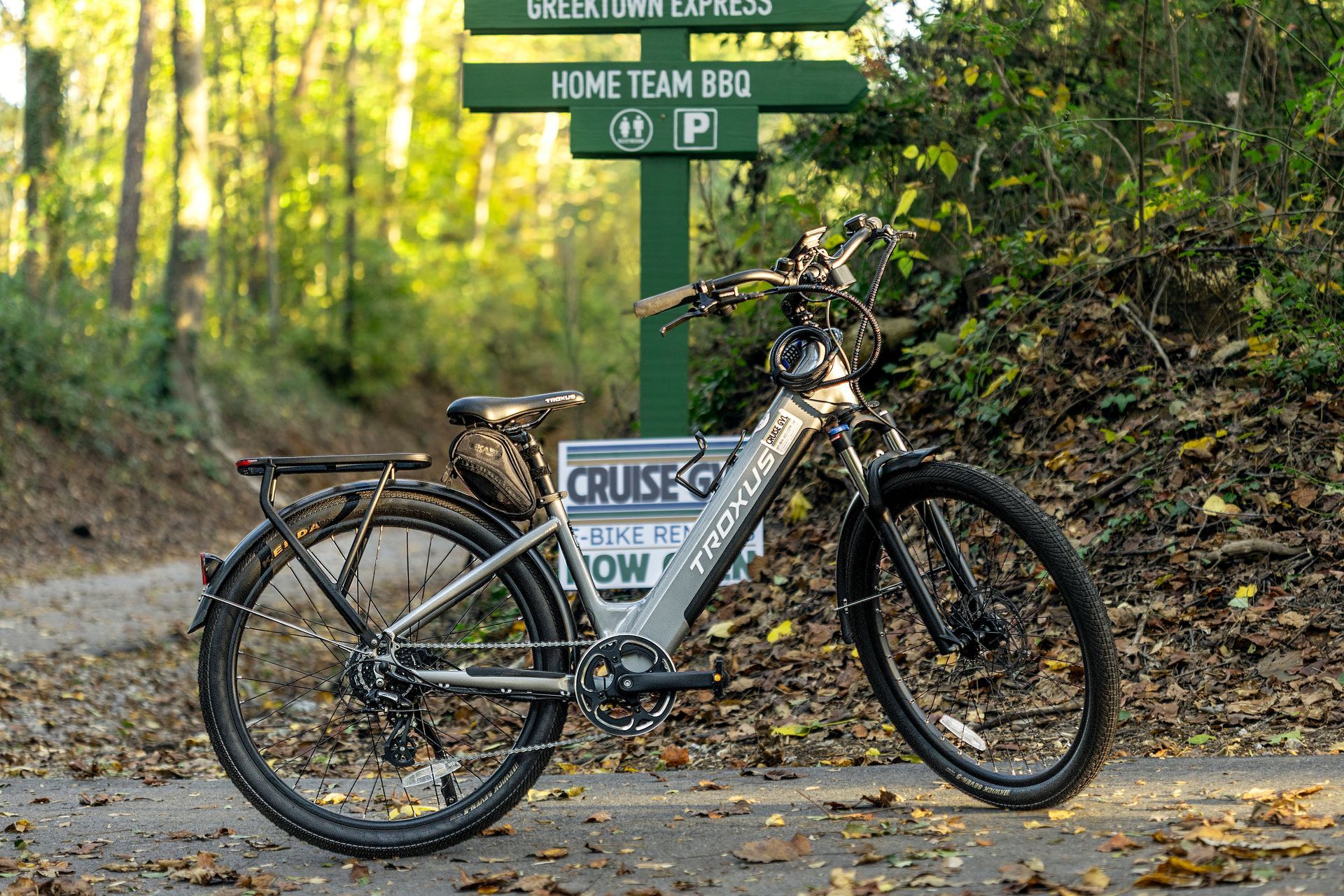 Direct Swamp Rabbit Trail access from Holland Park