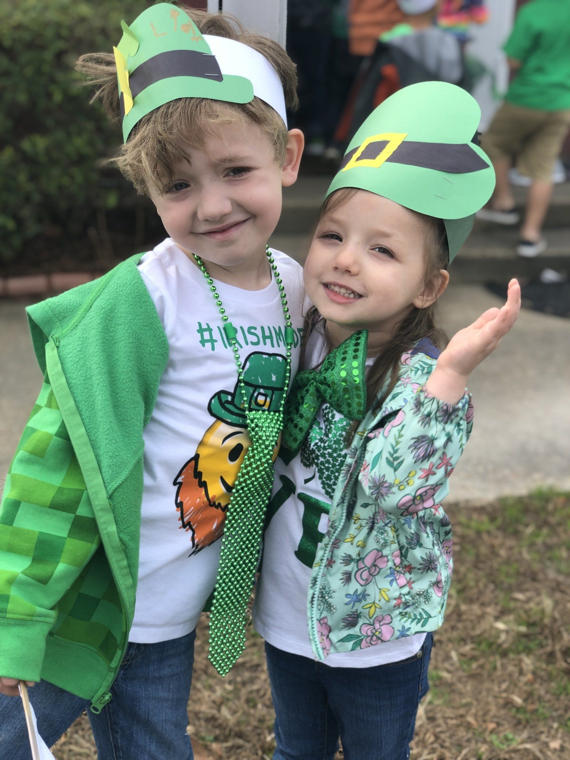 Kids wearing Hat — Preschool & Daycare in Virginia Beach, VA