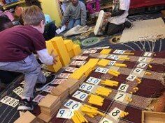 Children work on numbers — Preschool & Daycare in Virginia Beach, VA