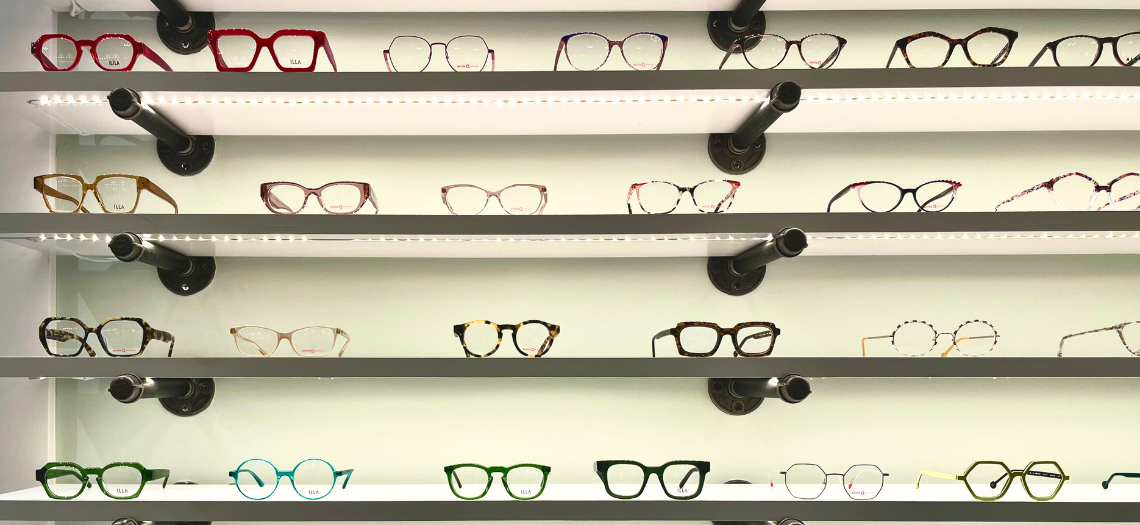 Prescription Eyeglasses available at BeSpoke Vision