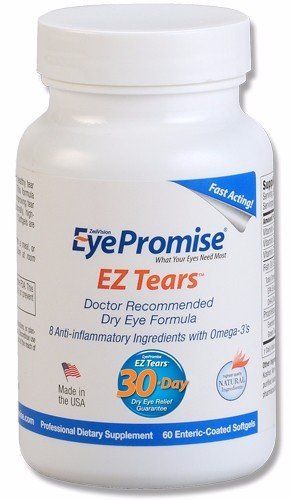 EZ Tears Eye Vitamins bottle