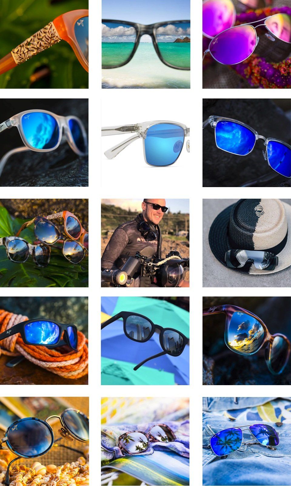 Maui Jim Eyewear glasses and frames available at BeSpoke Vision