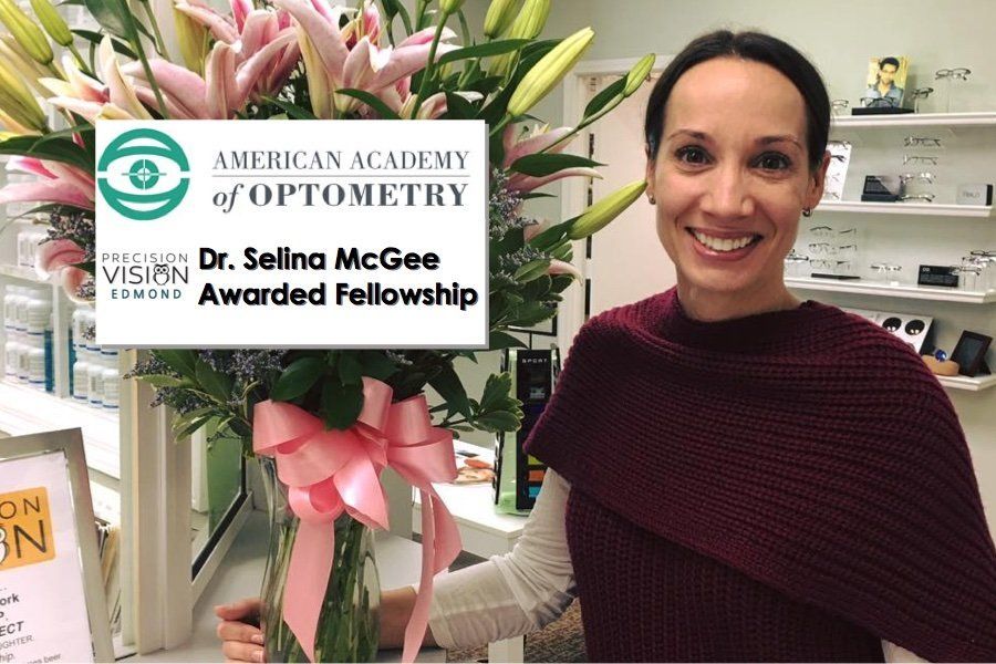 Dr. Selina McGee of BeSpoke Vision was awarded Fellowship of American Academy of Optometry