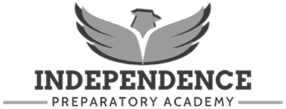 A logo for creo college prep with a light bulb and a pen.