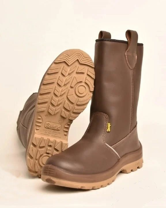 BOTA PETROLERA - ?% CUERO VACUNO? DIELECTRICO⚡⚡