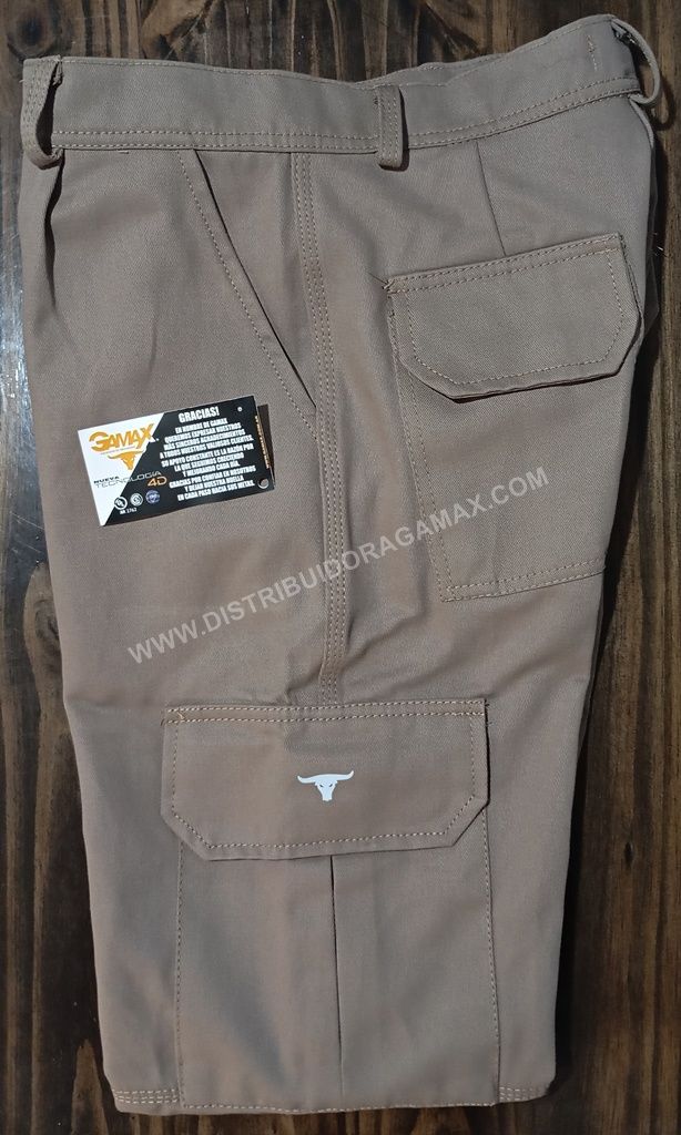 PANTALON CARGO - GABARDINA SANTISTA-Talles 36 al 52