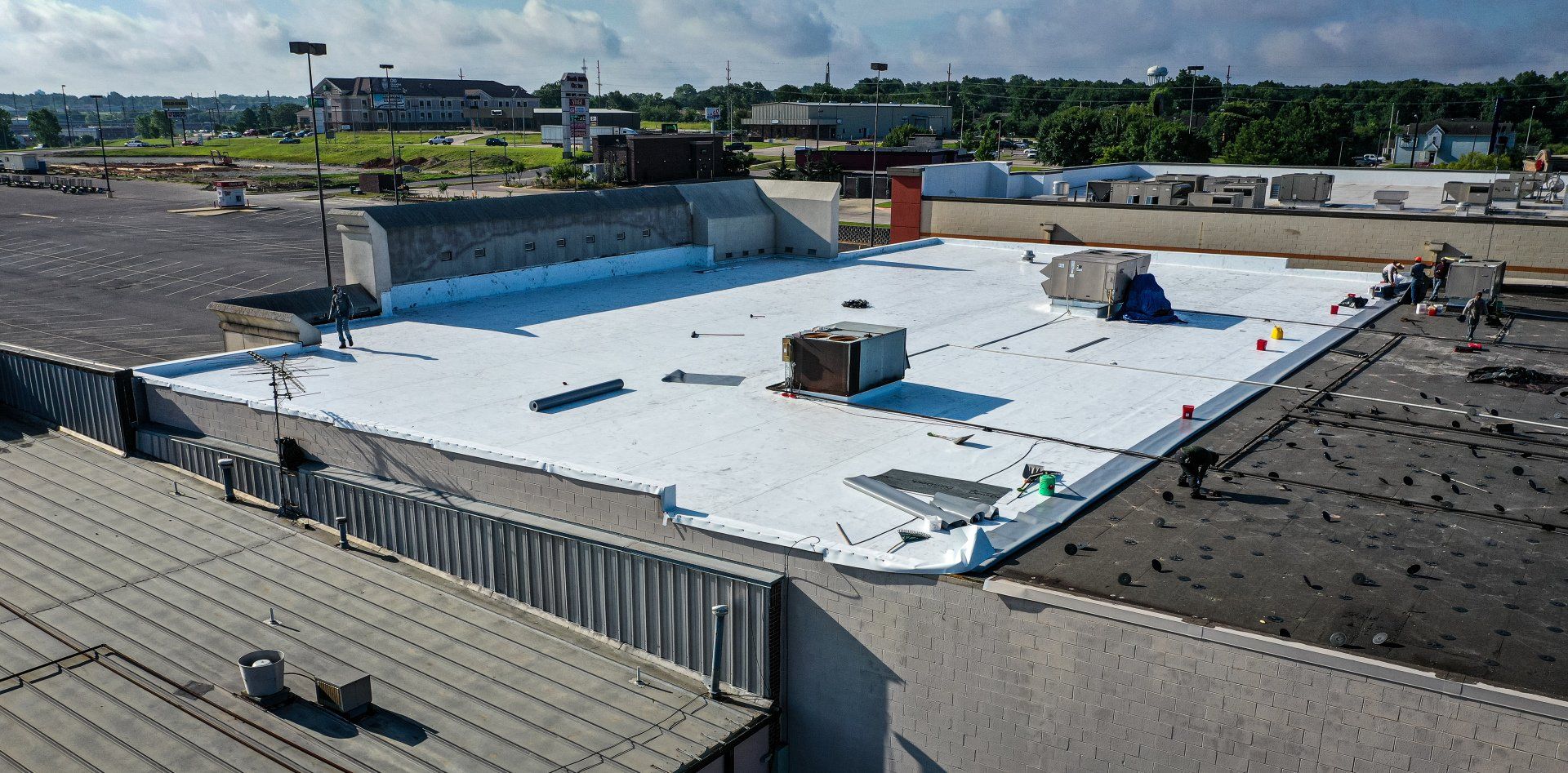 TPO Roof Installation