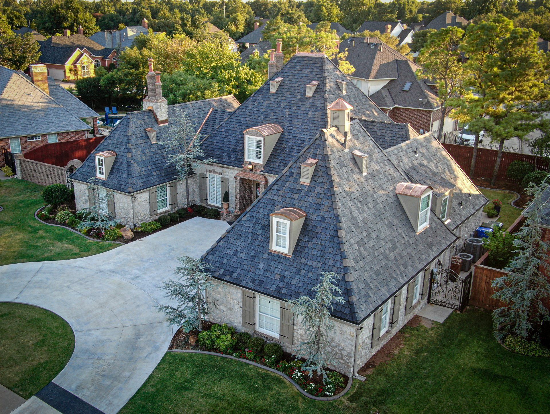 DaVinci Slate Residential Roof