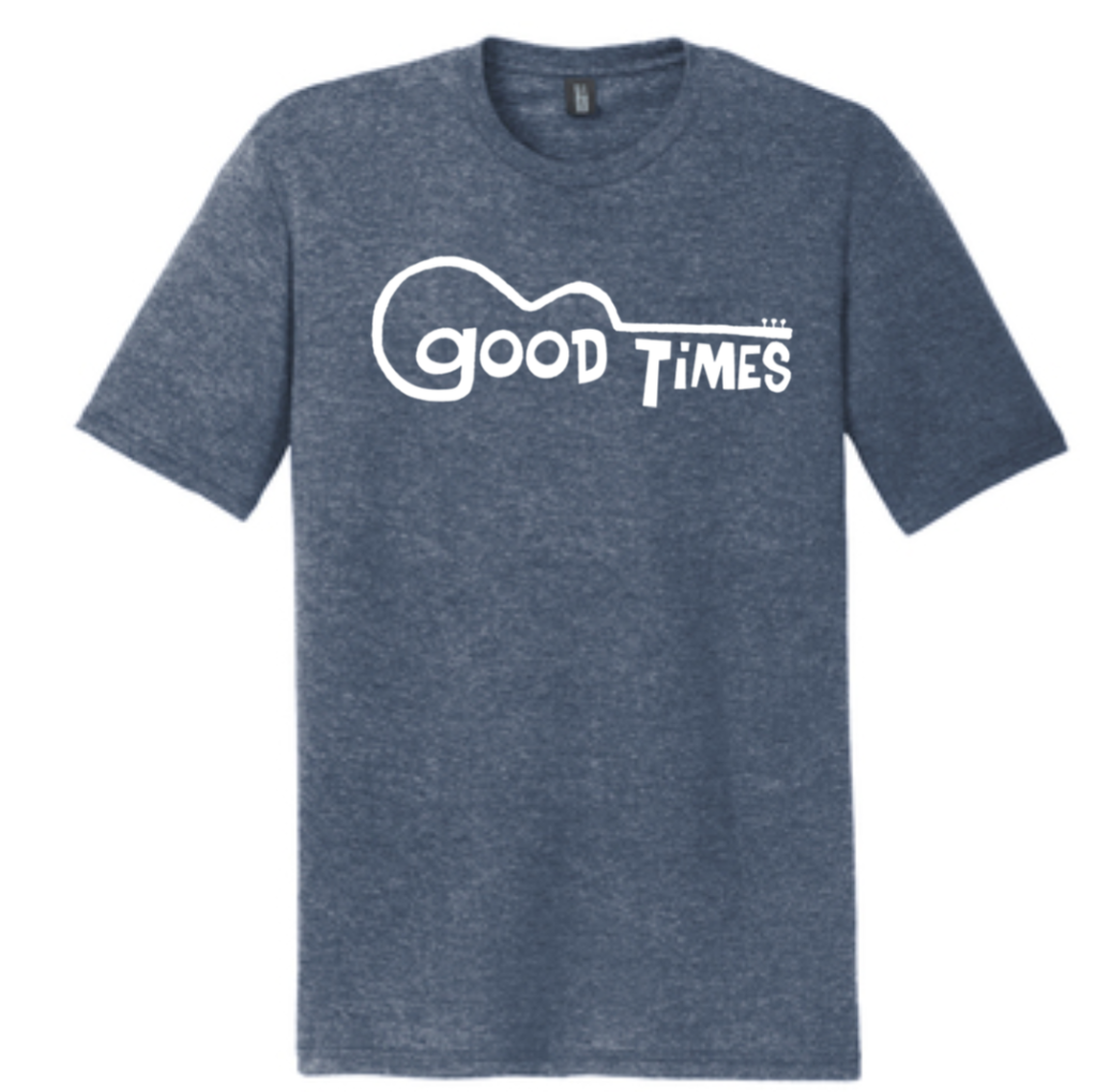 Good Times Guitar T-Shirt in Grey