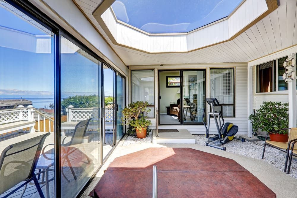 There Is A Hot Tub In The Middle Of The Room — Renovo Contractors In Monash, ACT