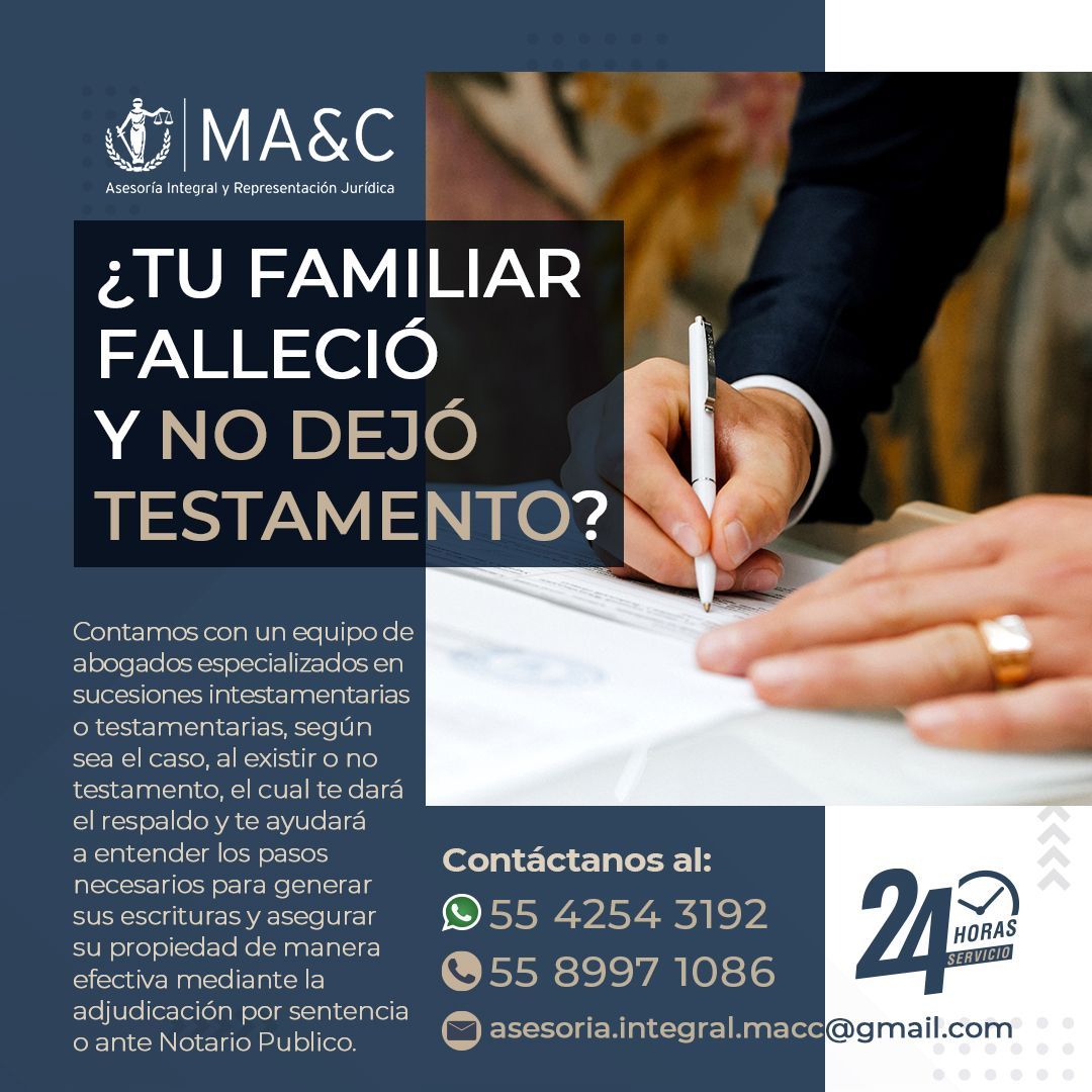 MA Y C ABOGADOS Y ASESORIA INTEGRAL