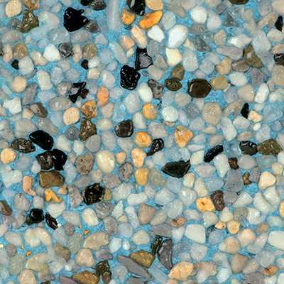 Pebble Surface - Aqua Blue - Aqua Clear Pools